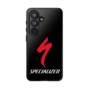 Specialized MTB-telefoonhoesje | Mountainbike iPhone en Samsung, Google Pixel-hoesje | Fietsen Downhill Biker Hoes | Gespecialiseerde logostijl afbeelding 10