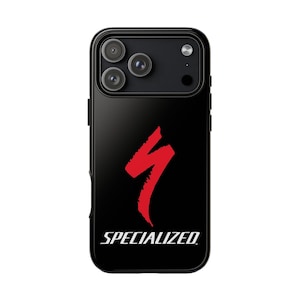 Specialized MTB-telefoonhoesje | Mountainbike iPhone en Samsung, Google Pixel-hoesje | Fietsen Downhill Biker Hoes | Gespecialiseerde logostijl afbeelding 6