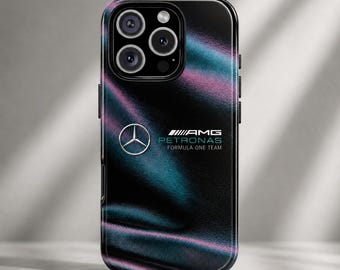 Mercedes AMG Petronas Phone Case | F1 Racing Inspired Carbon Fiber Style Case for iPhone Samsung Google Pixel