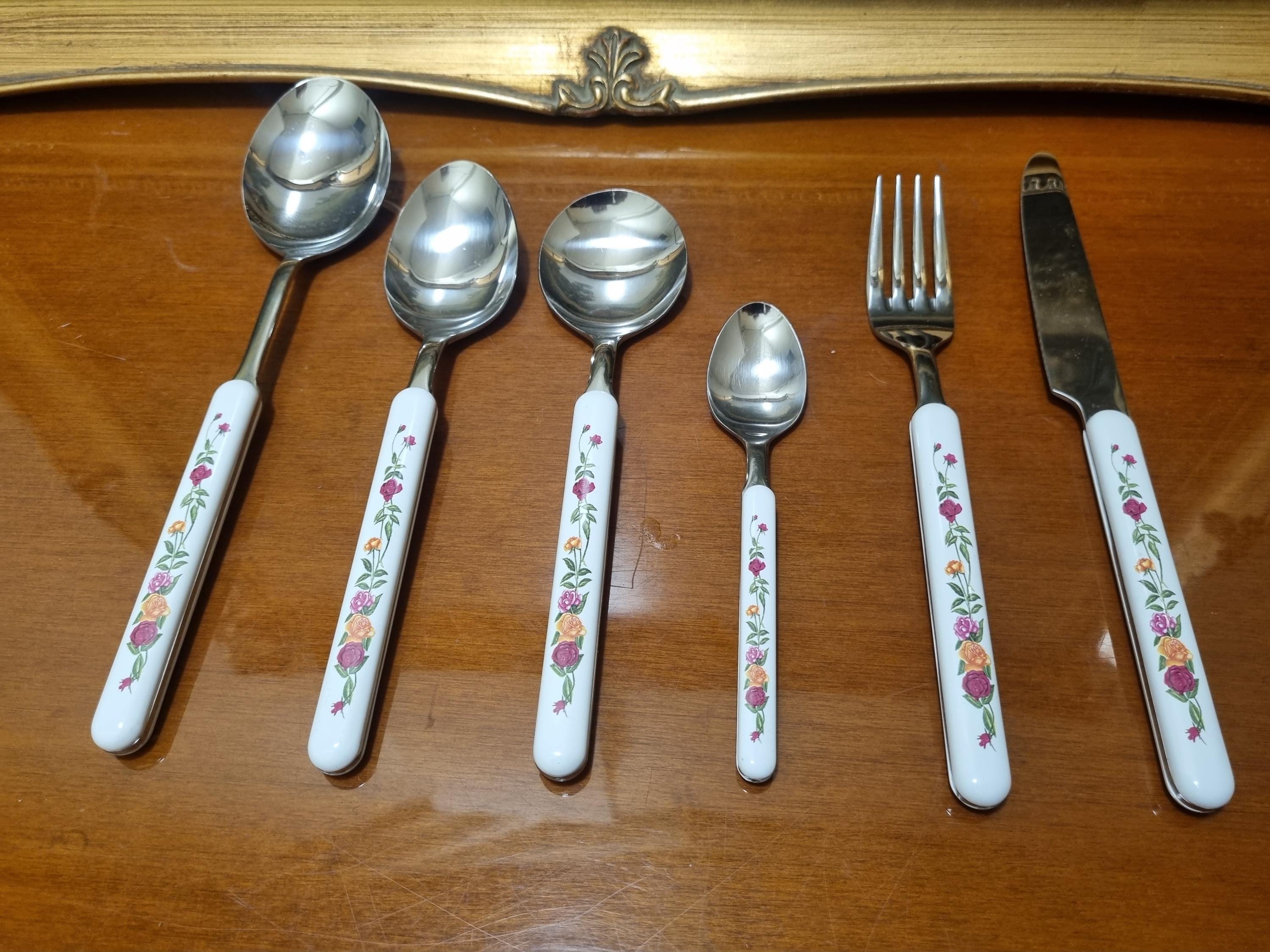 Vintage Viners Cutlery Set - Etsy