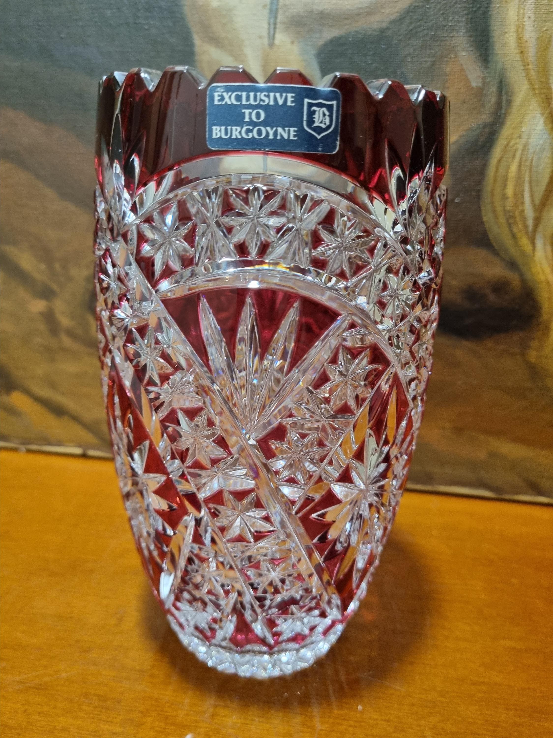 Antique crystal vase - Etsy 日本