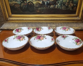 Royal Albert 6 fruktskålar.