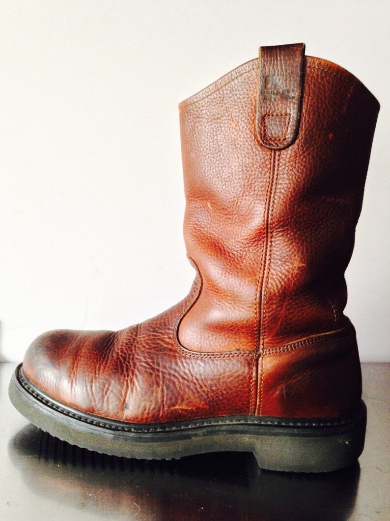 vintage iron age boots