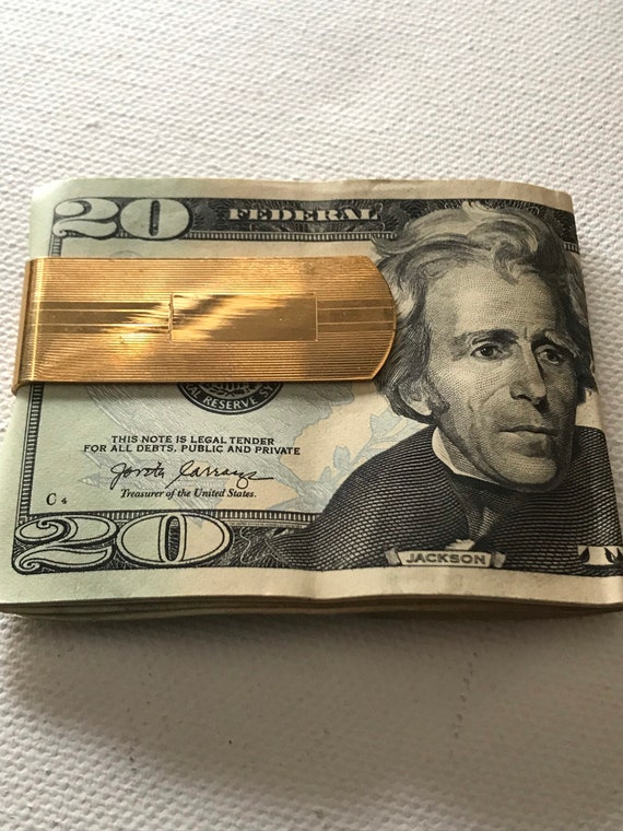 Money Accessories/ 1950’s 12kt Gold Filled Money C