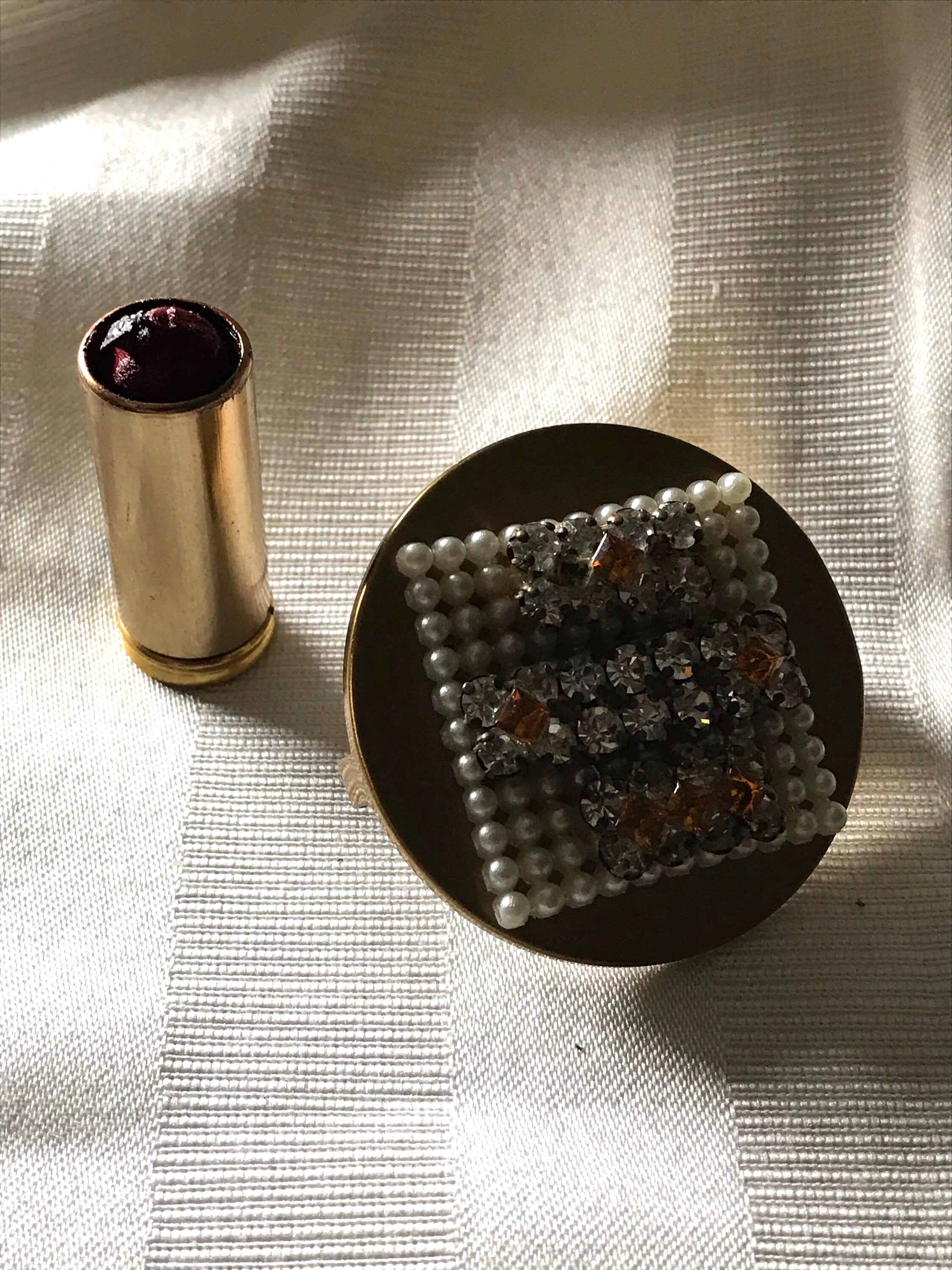 1940年代 Volupte ヴィンテージ パウダーコンパクト コンパクトミラー