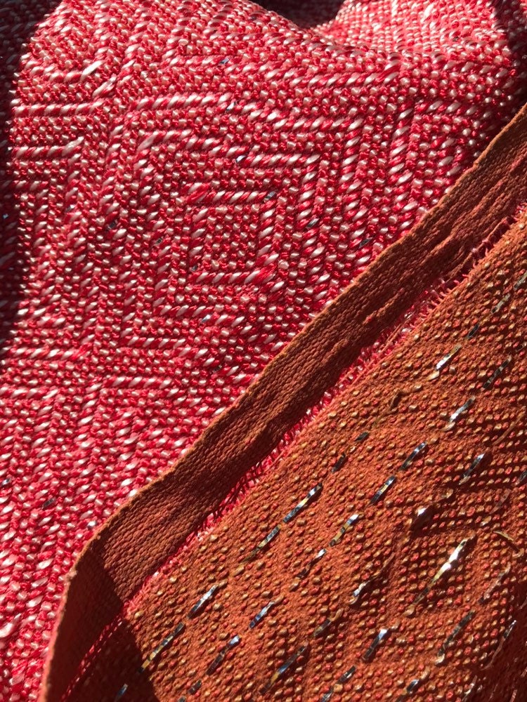 Vintage Upholstery Fabric/ Late 50's Early 60's Car Upholstery