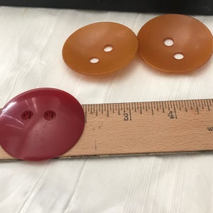 Bakelite Buttons • Large Round Bakelite Buttons • Sewing Supplies • Millinery Supplies • Knitting Supply • Crafting Supplies