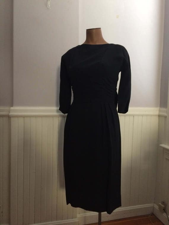 Women's Vintage Clothing / Cocktail Party Dress / Black | Etsy
