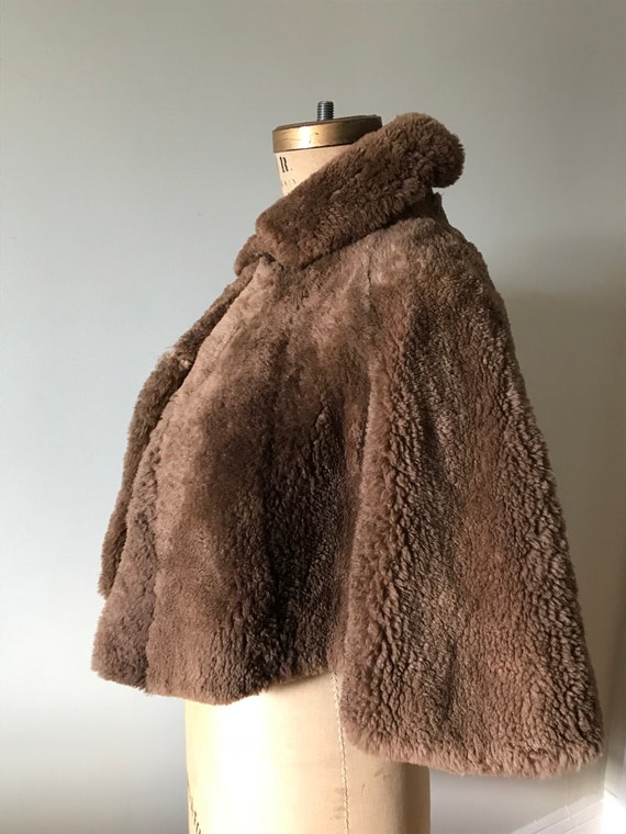 Vintage Fur Capelet / Vintage Fur Shoulder Wtap /… - image 3