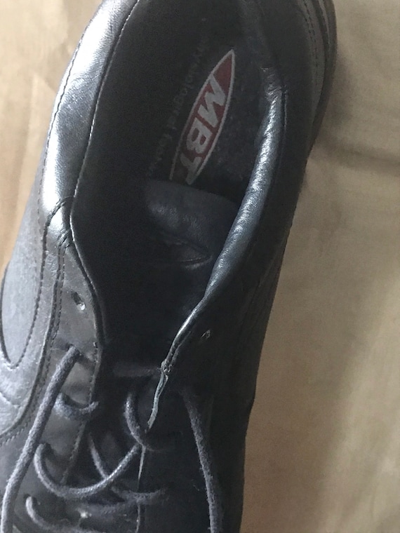 Mængde af Fristelse skraber MBT Shoes Black Leather MBT Balance Shoe - Etsy