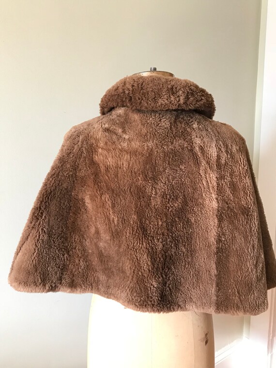 Vintage Fur Capelet / Vintage Fur Shoulder Wtap /… - image 2