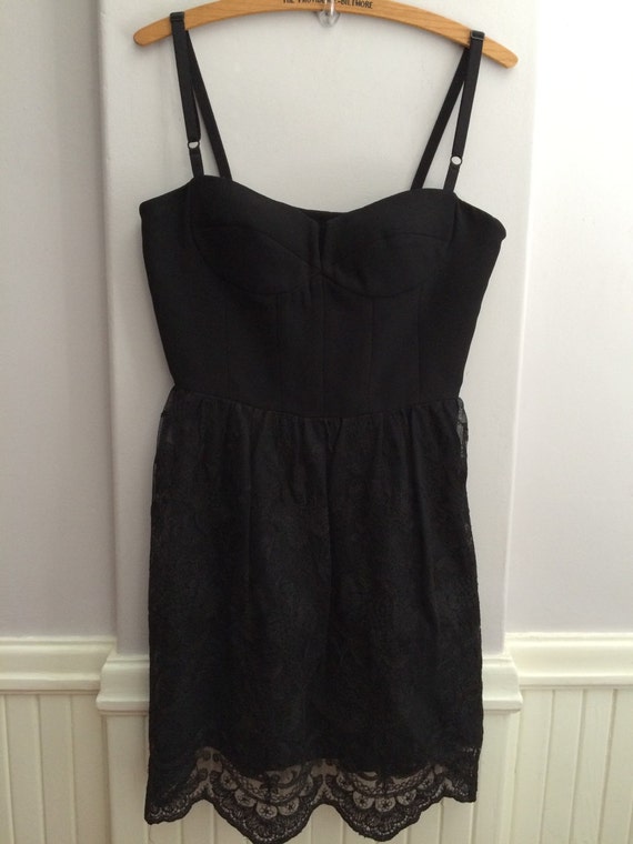 Women's 80's Vintage Clothing Little Black Dress … - image 1