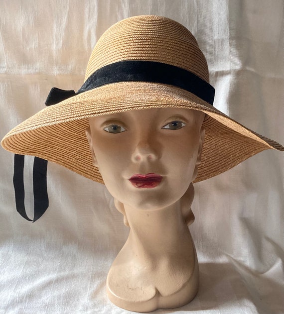 Summer Straw Hat• Garden Party Summer Hat• Women’… - image 1