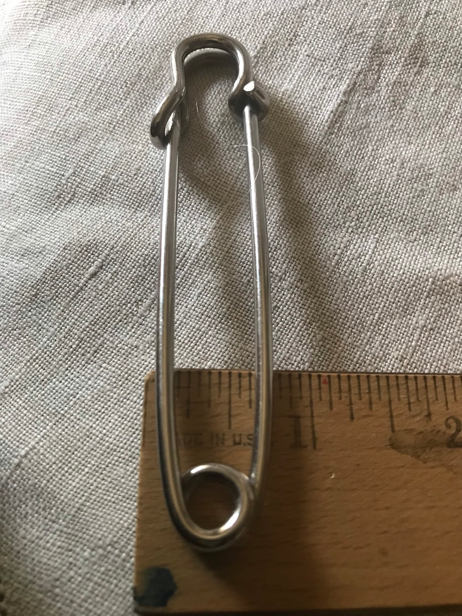 Industrial Safety Pin / Large Kilt Pin / Piercing Etsy