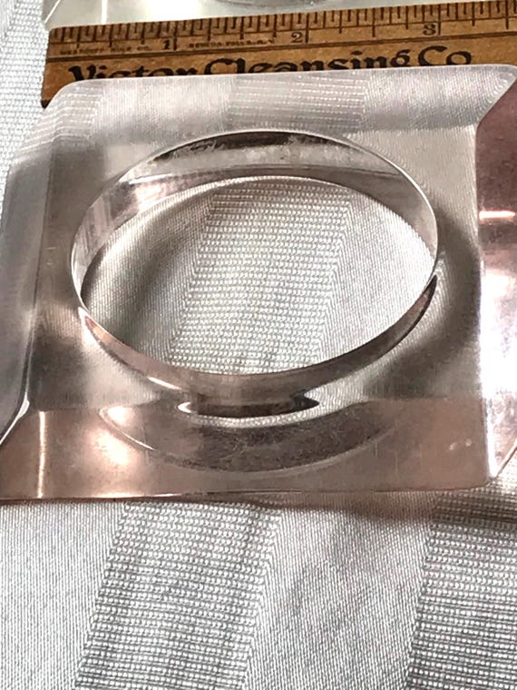Vintage Lucite Bangles / Geometric Bangle / 60’s … - image 7