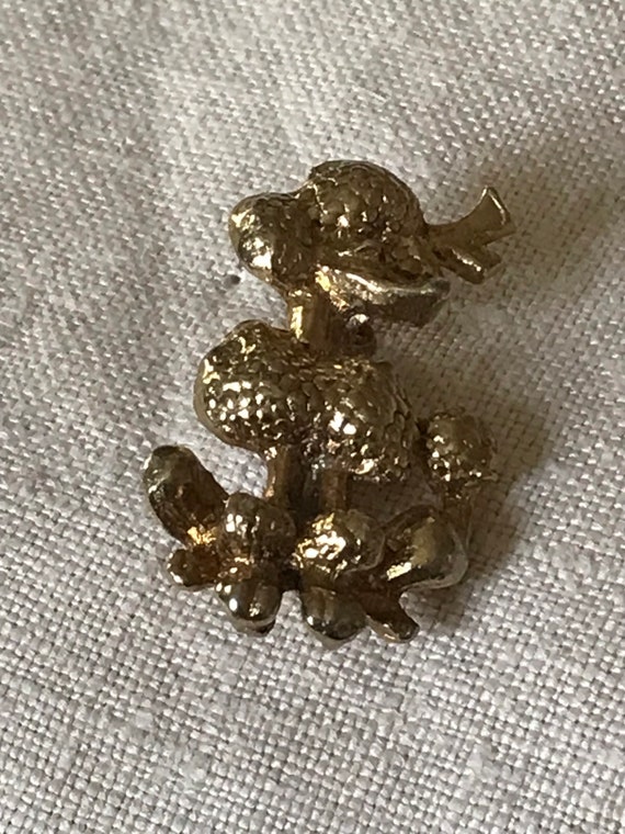 Vintage Poodle Dog Pin • Collectible Poodle Pin •… - image 5