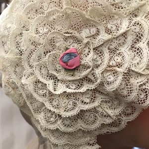 Silk & Lace Sleeping Bonnets • Antique Sleeping Cap