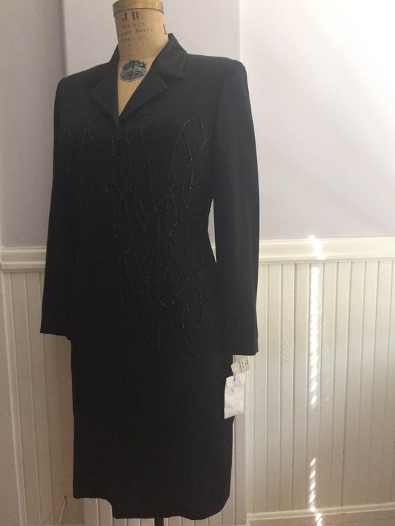 black formal coat for womens