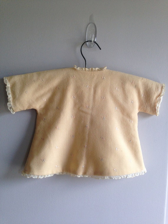 Vintage 1930's-40's Baby's Bed Jacket /Best and C… - image 5