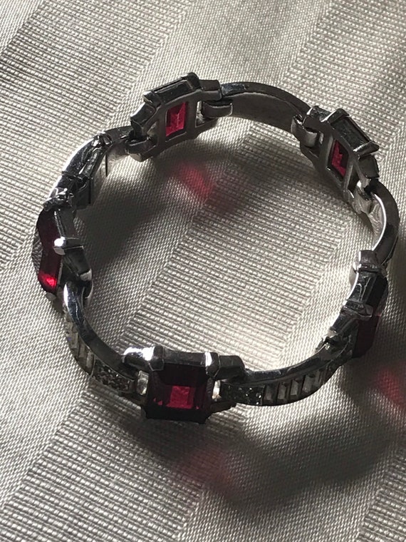 Vintage Crown Trifari Bracelet/ 1950’s Trifari Cos