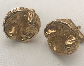 French Cuff Shirt Dressing • Cufflinks • Unisex Accessory • Vintage Male Shirt Dressing Jewelry