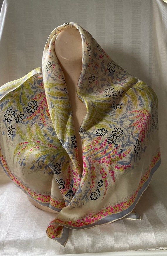 Speciality House Silk Scarf• Large Square Silk Sca