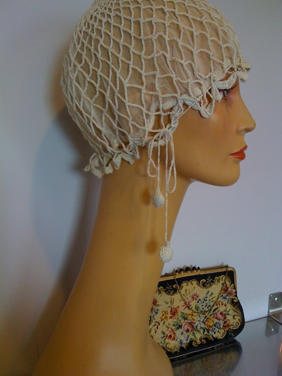 Antique Sleeping Bonnet/ Wedding Cap/ Victorian - image 2