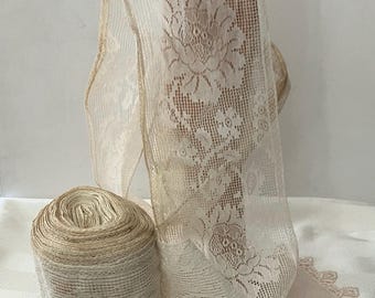 Yardage of Lace Trim•   Costume Supplies• Crafting Supplies • Millinery Supply• Sewing Supply
