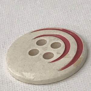 Vintage Button• Large Button•Garment Supplies• Costume Supply • Millinery Supply•Sewing Supplies•Crafting Supply•Knitting Supply•Fastener
