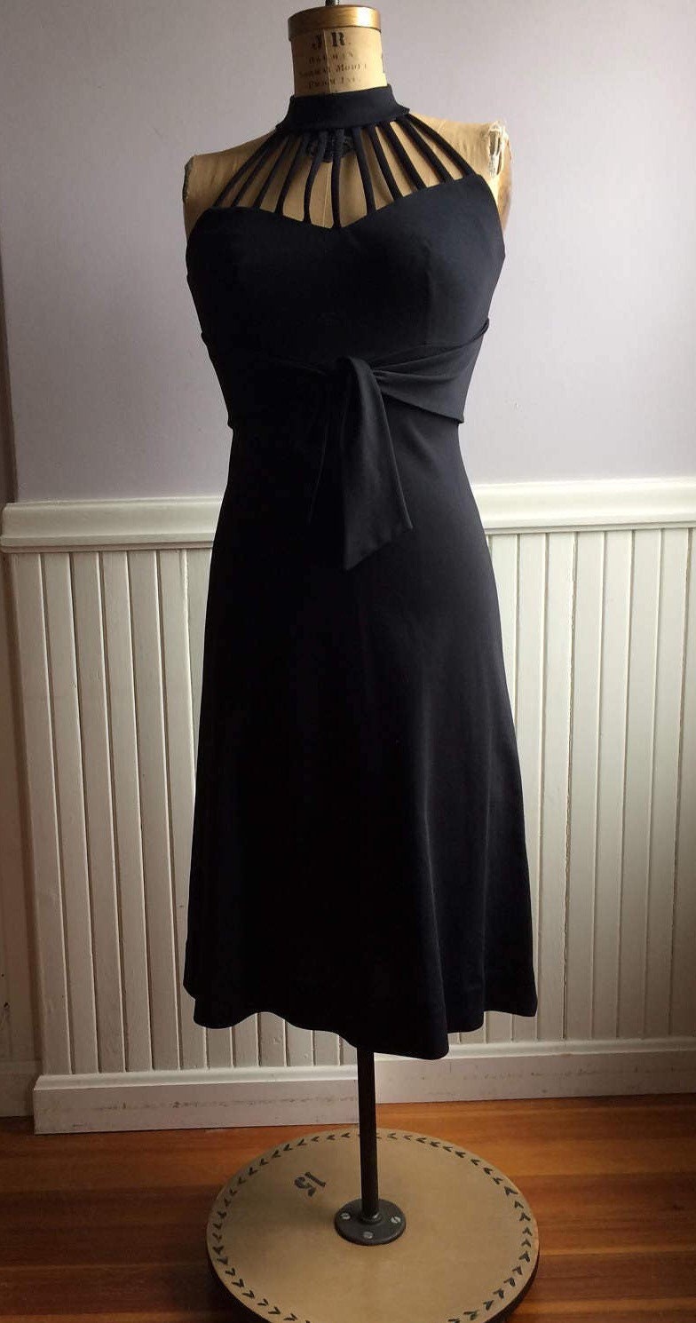 knee length dresses for ladies Midi Swing Linen Dress Natural