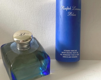 Ralph Lauren Fragrance Set• 2 piece Set•Body Gel•Fragrance Bottle Full Unused Bottles