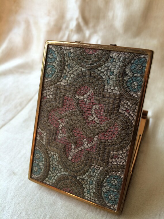 Vintage Compact / 1930's Schildkraut Compact / Co… - image 1