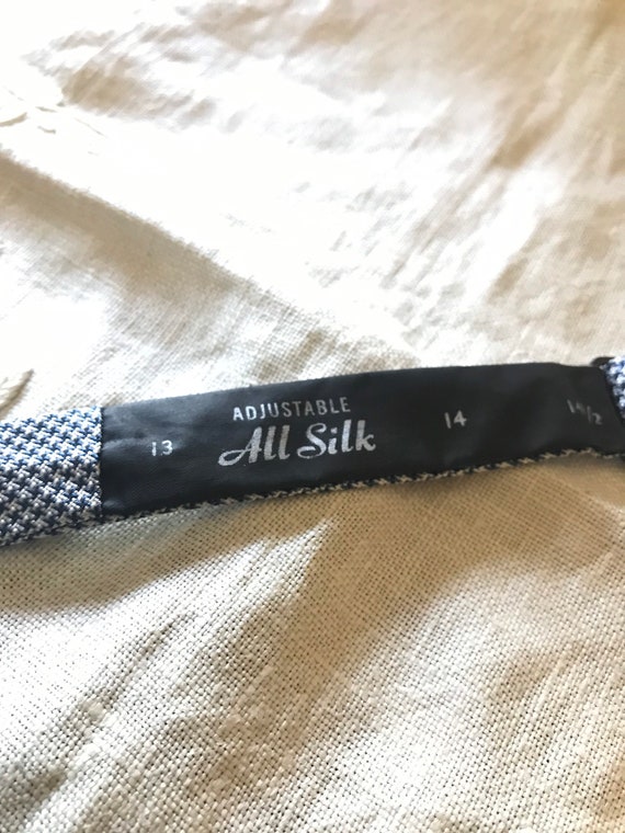 Vintage String BowTie/ Adjustable String BowTie/ … - image 3