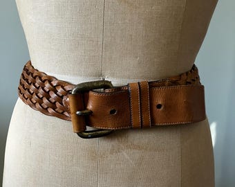 JOAN & DAVID Vintage Leather Belt - Etsy display picture 3