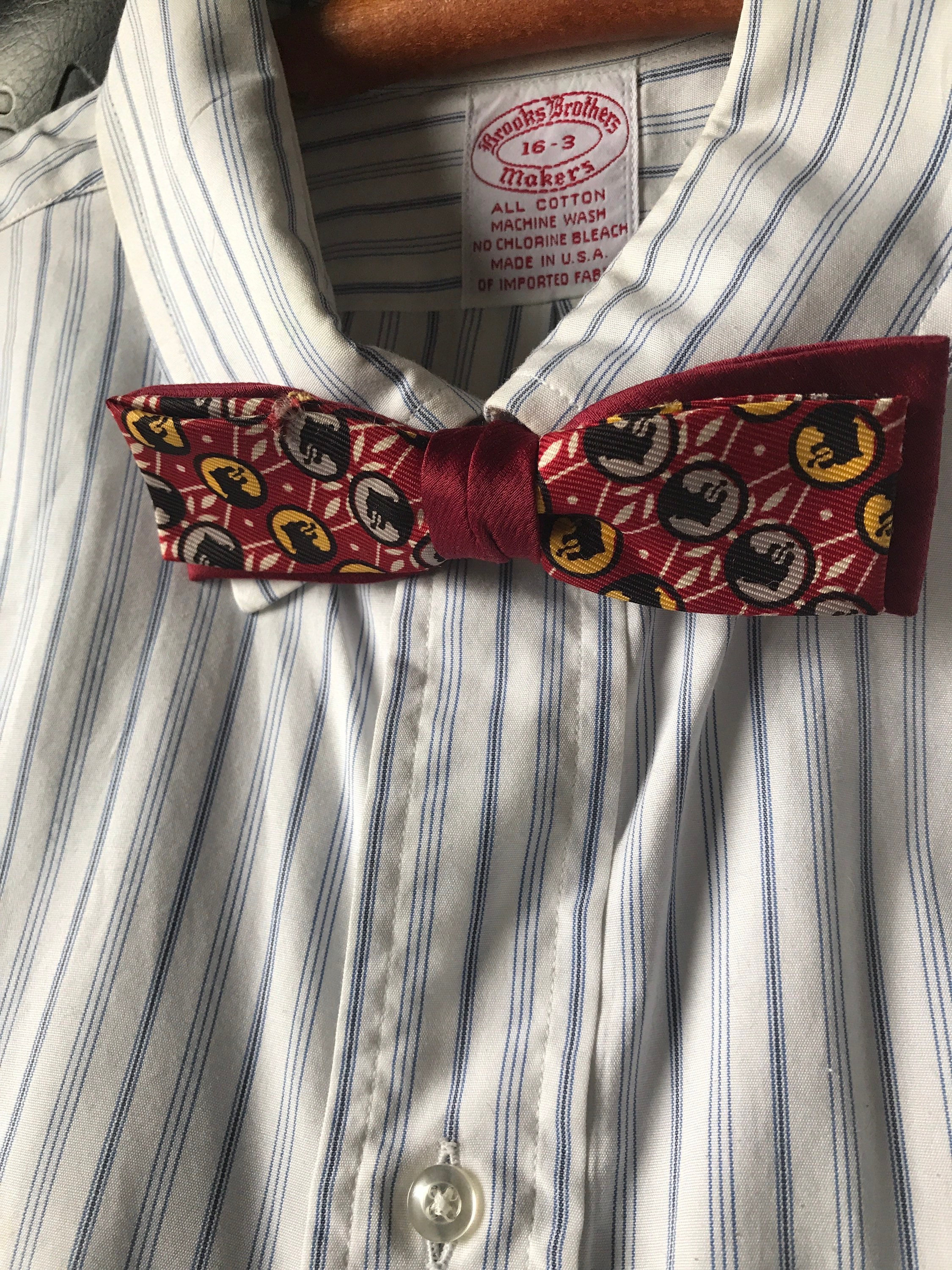 ウエア SUPERTHANKS THECLUB / BOW-TIE POLO SUPERTHANKS ゴルフ 「SUPERTHANKS THECLUB」蝶ネクタイワッペン