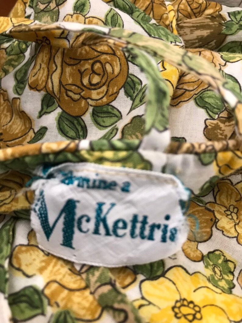 Women/'s Vintage Clothing 1950/'s Cotton Sundress Vintage Sundress