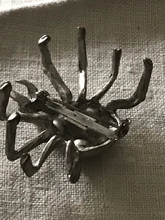 Tarantula Brooch • Spider Costume Jewelry Pin • V… - image 2