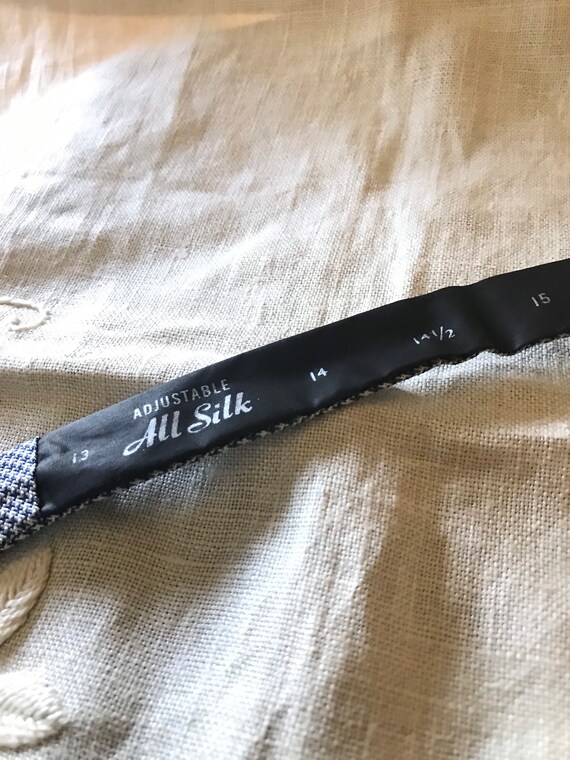 Vintage String BowTie/ Adjustable String BowTie/ … - image 6
