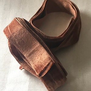 Vintage Sewing Supplies/ Silk Ribbon / Yardage of Silk Ribbon / Vintage Ribbon/ Vintage Millinery Supplies/ Silk Ribbon Remnant