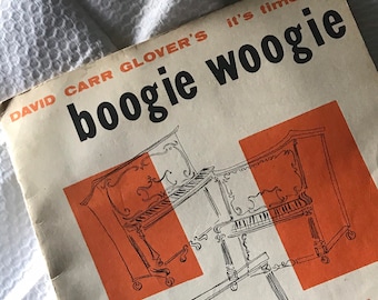 David Carr Glover’s Boogie Woogie Sheet Music Booklet