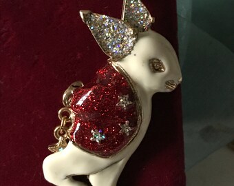 Alice in Wonderland Mobile / Vintage Kirks Folly Charm Mobile / Kirks Follys Collectible