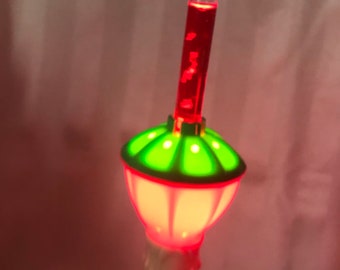 Candolier Christmas Lights • Xmas Window Lights • Lava Lamp Light Bulb Xmas Decorating