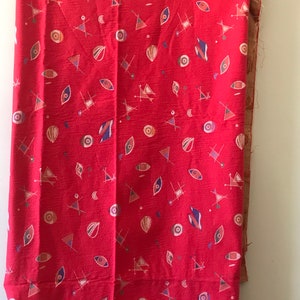 Vintage Stoffrest / Italienischer Stoffrest