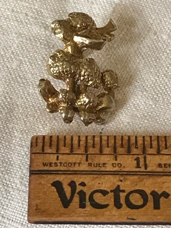 Vintage Poodle Dog Pin • Collectible Poodle Pin •… - image 6