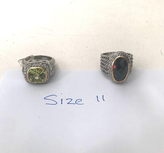 12-Pack Black Cocktail Costume Rings – Fashion Jewelry Lot, Adjustable, Chic Collection