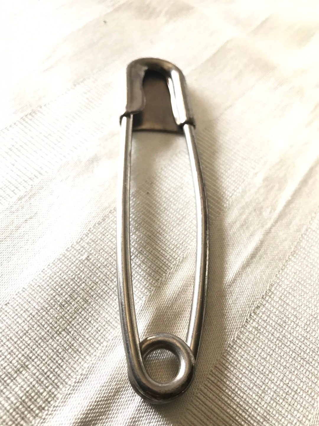 Large Brass Heavy Duty Industrial Safety Pin / Over Sized Safety Pin