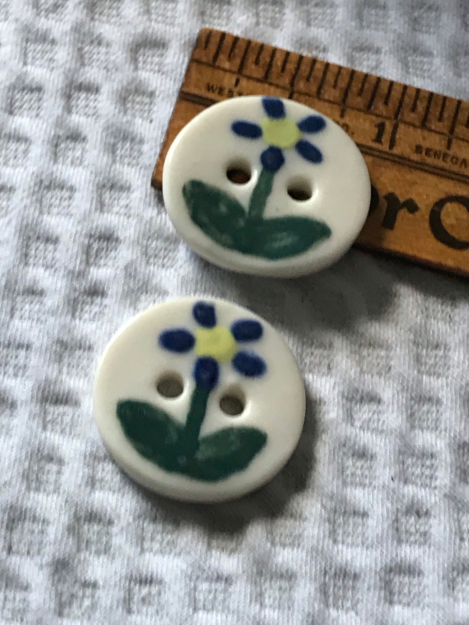 Ceramic Button Lot / Hand Crafted Ceramic Button Lot / Lot of Etsy