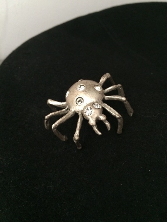 Tarantula Brooch • Spider Costume Jewelry Pin • V… - image 7