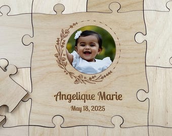 Custom Photo Guest Book Puzzle X-Large 3 inch Pieces