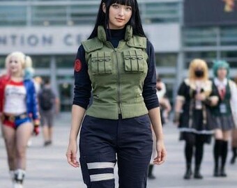 Anime Inspired Ninja Vest and Pants Cosplay Costume | Shinobi Combat Wear Set